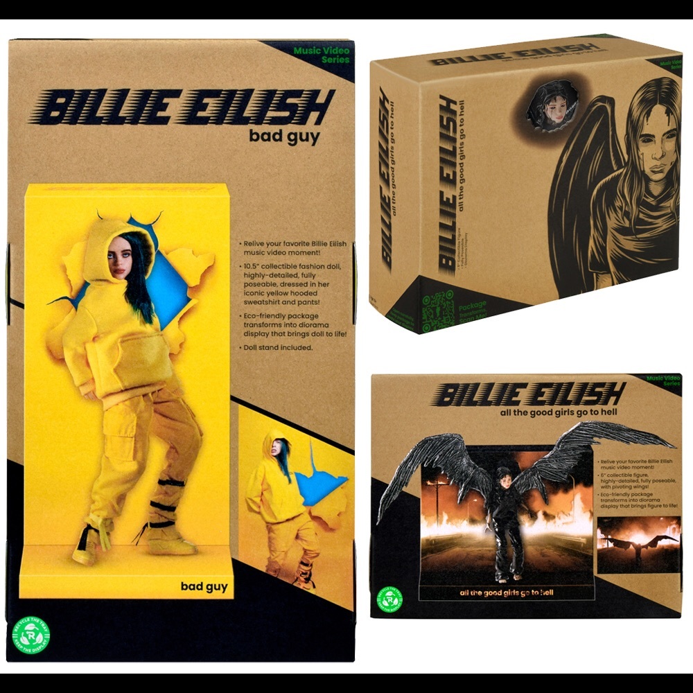 BILLIE EILISH DOLL SET BRAND NEW
